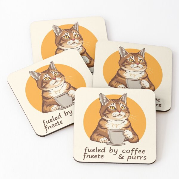 Item preview, Cat dad – fueled by coffee & purrs designed and sold by SSMC DREAM DESIGN.