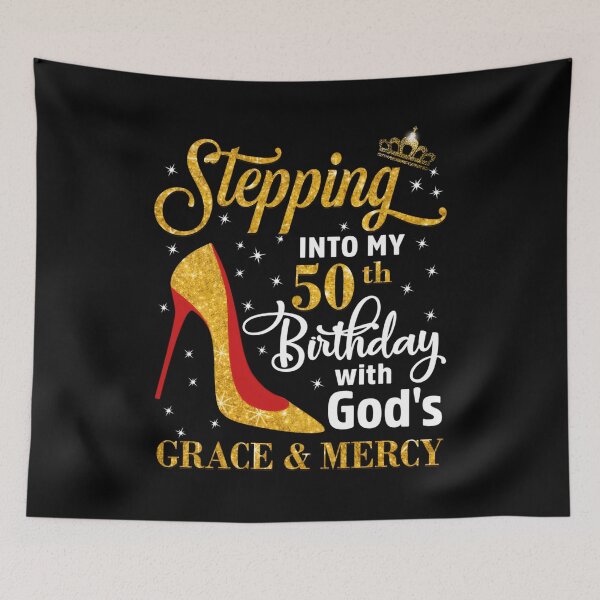 Item preview, Stepg Into My 50Th With God'S Grace Mercy designed and sold by neyvrvdpez49.