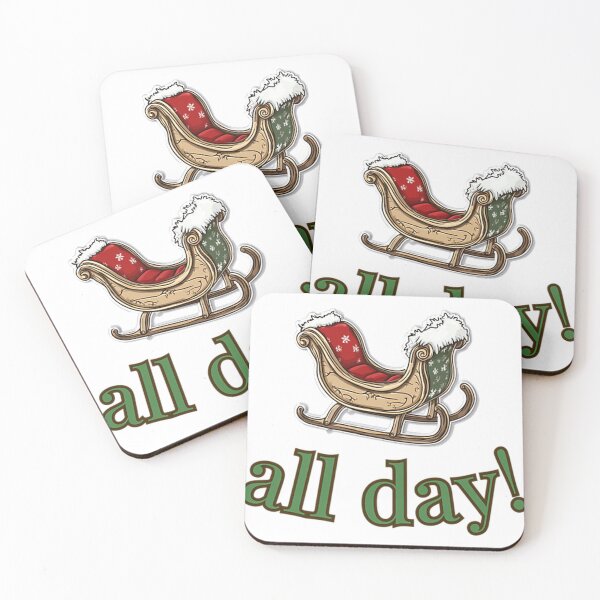 Item preview, Sleigh All Day designed and sold by VestaRunolfsson.