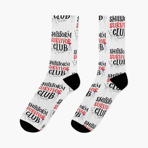 Item preview, Shitstorm Survivor club, Funny work or Family Merch designed and sold by SellingStuff91.