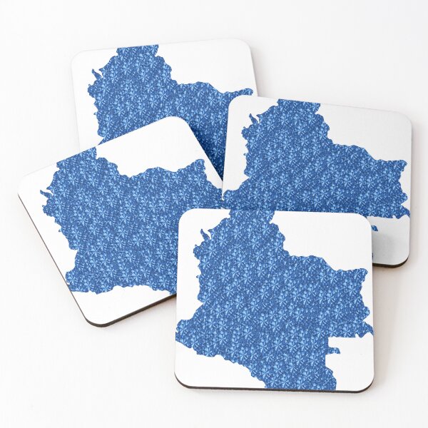 Item preview, Blue Rhinestone Colombia designed and sold by TheIconSmith.