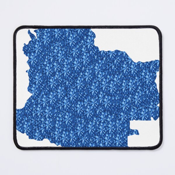 Item preview, Blue Rhinestone Colombia designed and sold by TheIconSmith.