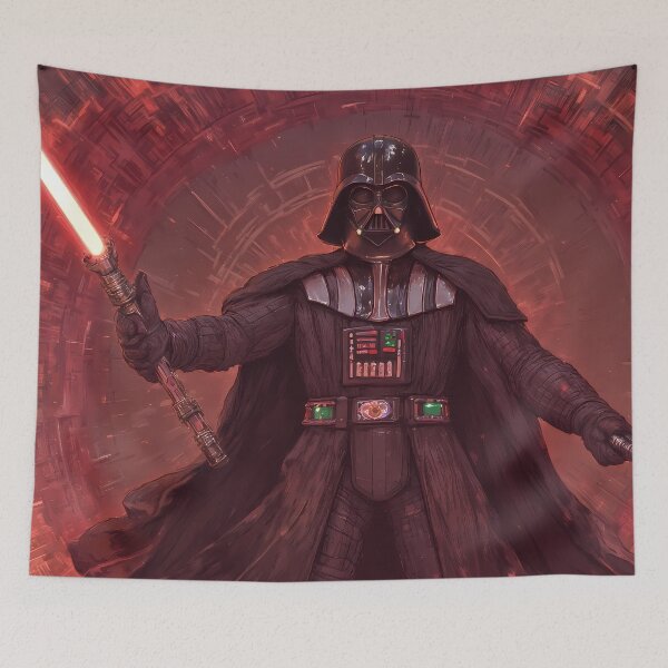 Item preview, Galaxy Darth Vader Iconic Art Depictions Dark Side designed and sold by ART ATTACK ZONE.