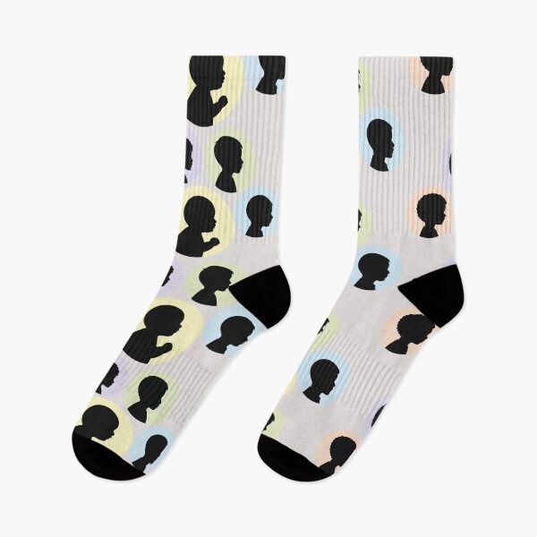 Item preview, Silhouettes of Boys in Colorful Circles – From Baby to Old Age designed and sold by CheriTanya.