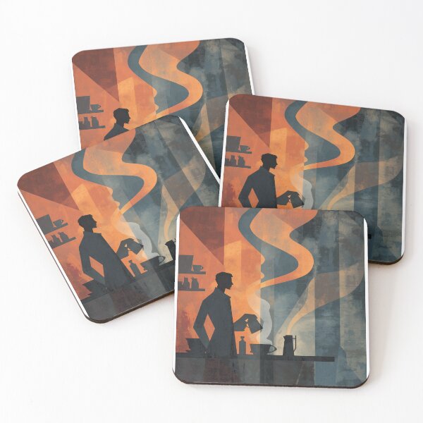 Item preview, Café Culture designed and sold by MidArtForge.