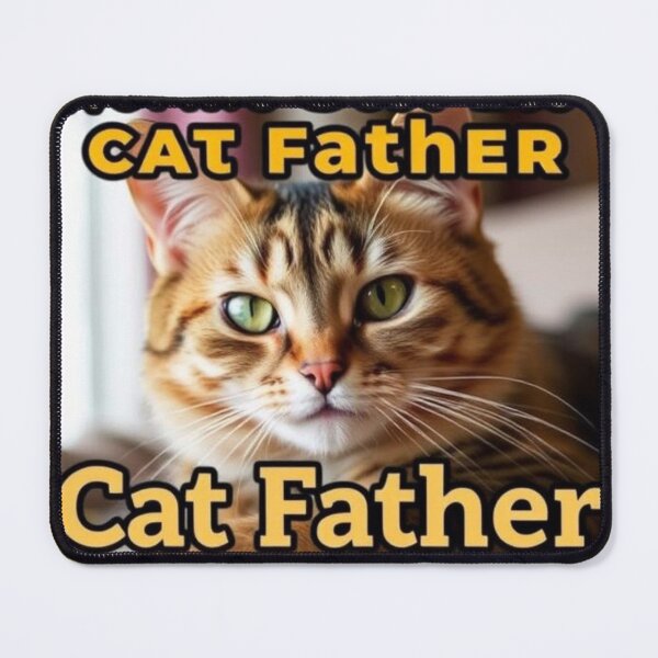 Item preview, World’s Best Cat Father – Ask My Cat designed and sold by SSMC DREAM DESIGN.