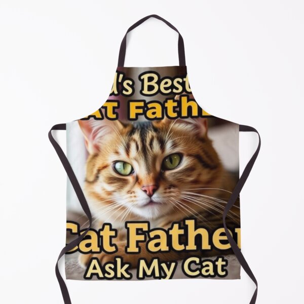 Item preview, World’s Best Cat Father – Ask My Cat designed and sold by SSMC DREAM DESIGN.