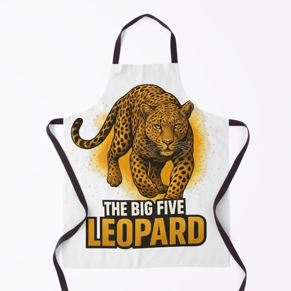 Item preview, The Big Five Leopard Safari Art – VLF Design designed and sold by VitalLifeForce.