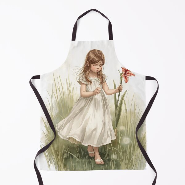 Item preview, Amaryllis in Hand – Cottagecore Meadow Walk designed and sold by Deezyned.