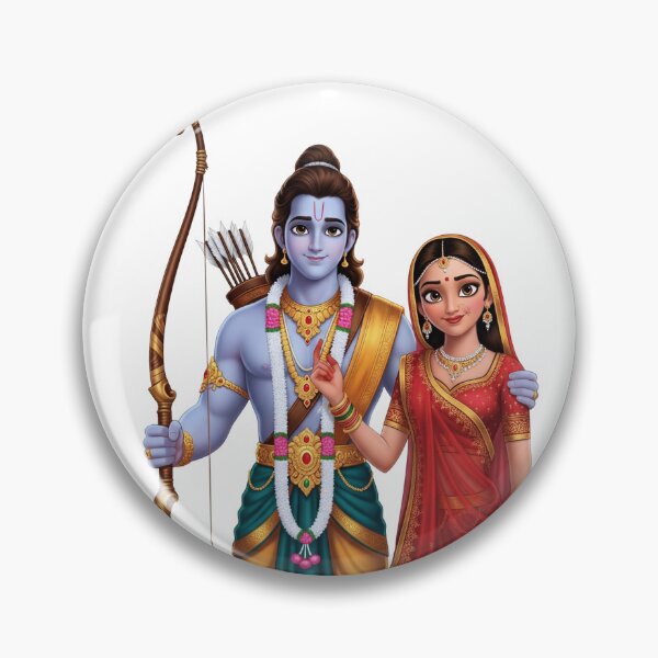 Item preview, Dusshera inspired Ram sita  designed and sold by sanyashr7.