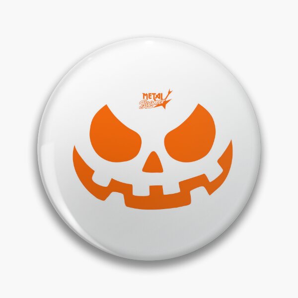 Item preview, Halloween orange face designed and sold by MetalBoomer.