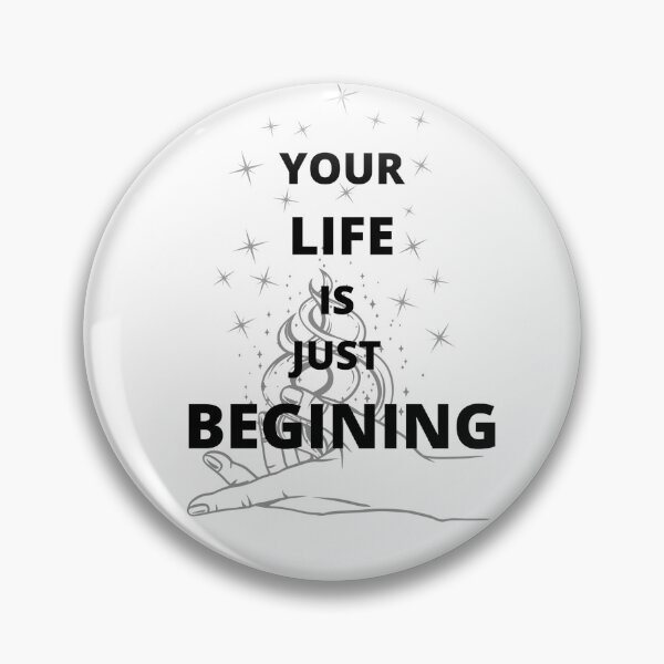 Item preview, your life is just beginning designed and sold by Emily Bodden Art.