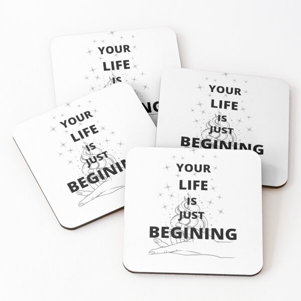 Item preview, your life is just beginning designed and sold by Emily Bodden Art.
