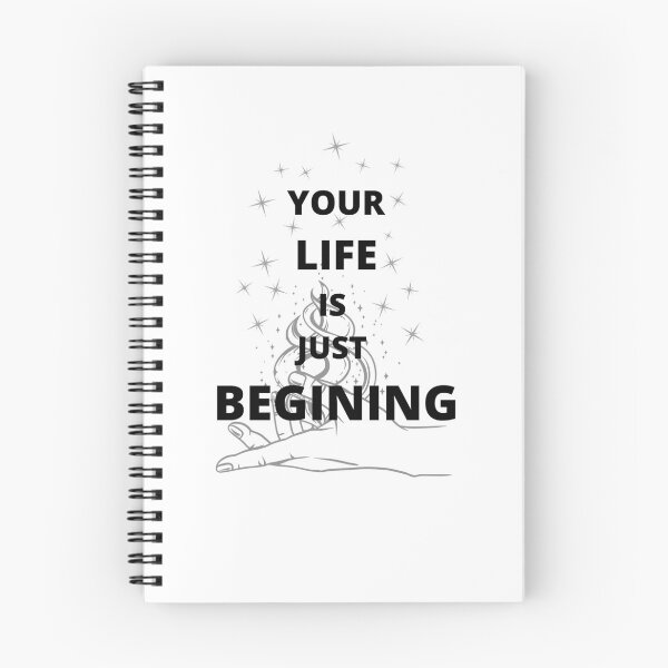 Item preview, your life is just beginning designed and sold by Emily Bodden Art.