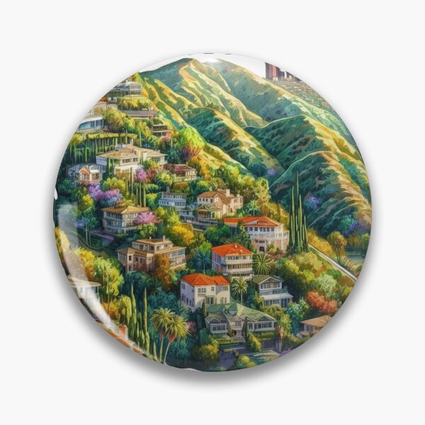 Item preview, laurel canyon Los Angeles - Travel Art designed and sold by Eif53.