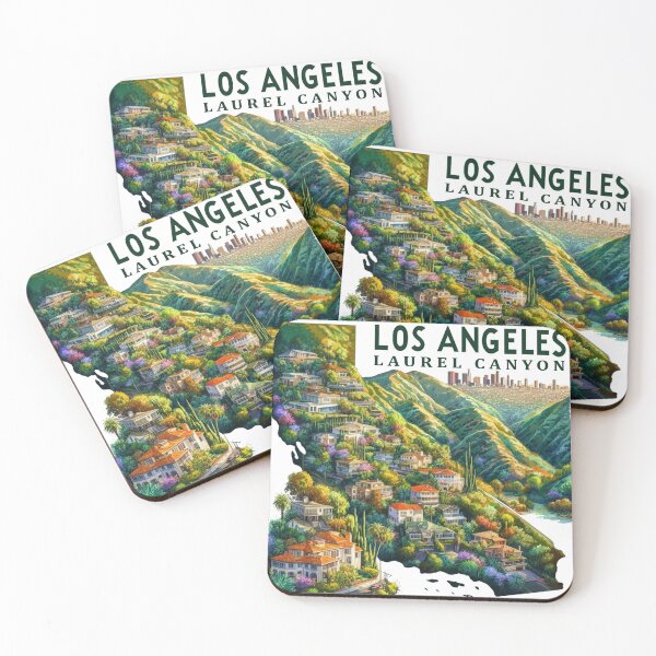 Item preview, laurel canyon Los Angeles - Travel Art designed and sold by Eif53.