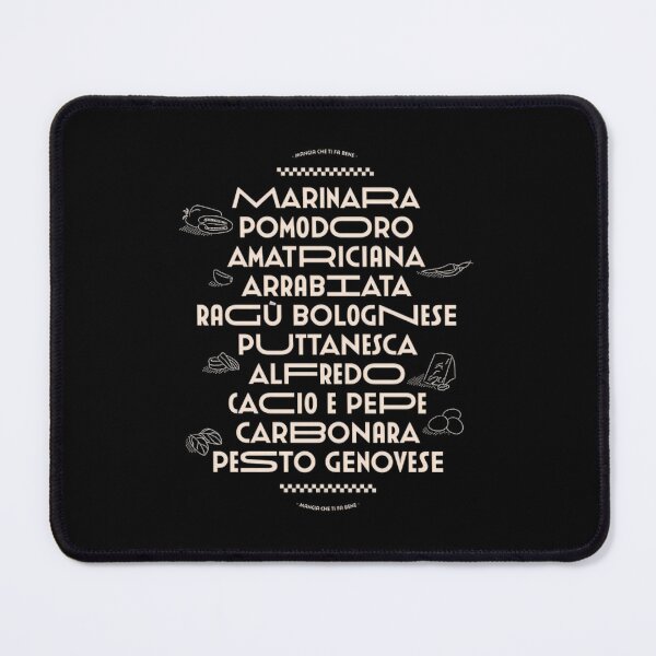 Item preview, Classic Italian Sauces Marinara Pesto Carbonara More Inverted Colours designed and sold by UdrD8h4Kec.