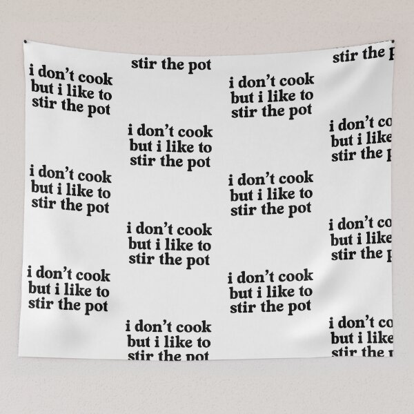 Item preview, i don’t cook but i like to stir the pot designed and sold by pnkrose.