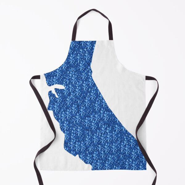 Aperçu de l'œuvre Strass Bleu Californie créée et vendue par TheIconSmith.