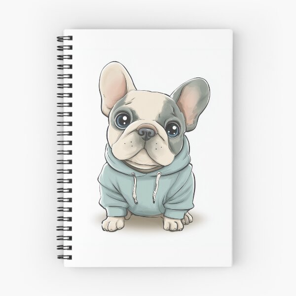 Item preview, Rapper  Frenchie  designed and sold by Kawaii Patterns | Chubby Animals & Cute Ghosts.