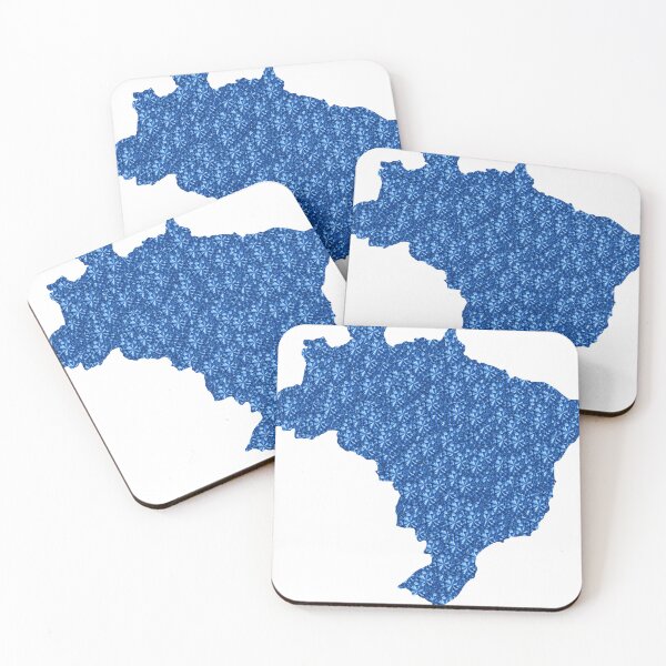 Item preview, Blue Rhinestone Brazil designed and sold by TheIconSmith.