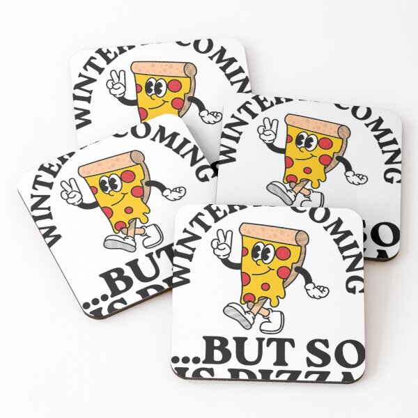 Item preview, Winter Is Coming But So Is Pizza designed and sold by VestaRunolfsson.