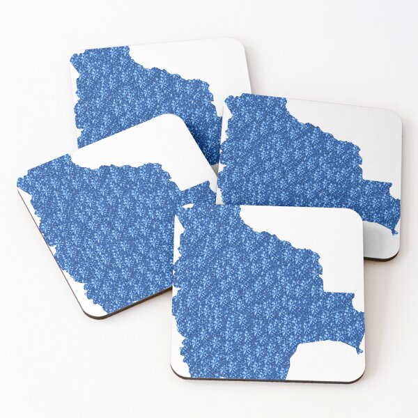 Item preview, Blue Rhinestone Bolivia designed and sold by TheIconSmith.