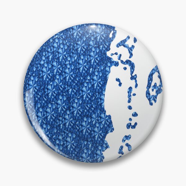 Item preview, Blue Rhinestone Belize designed and sold by TheIconSmith.