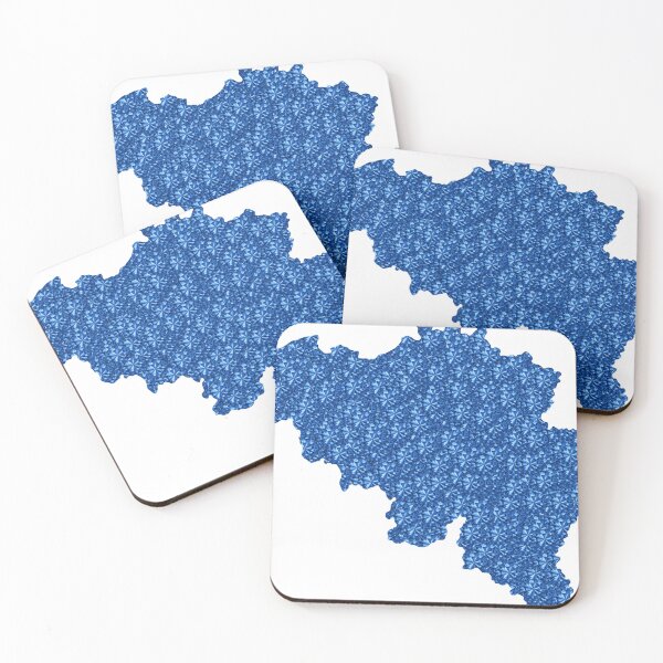 Item preview, Blue Rhinestone Belgium designed and sold by TheIconSmith.