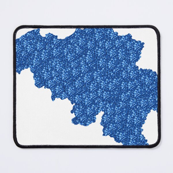 Item preview, Blue Rhinestone Belgium designed and sold by TheIconSmith.