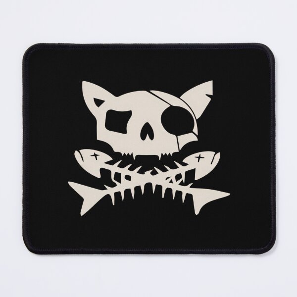 Item preview, Cat Pirate Jolly Roger   designed and sold by ewzngnpcdcu6.