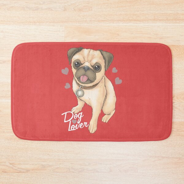 Item preview, Cute Pug Illustration – Adorable Dog Art designed and sold by Holy Ink.