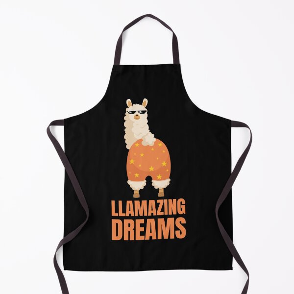 Item preview, llamazing Dreams Cute Funny llama in red pants designed and sold by Art-of-Rory.