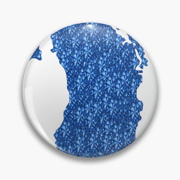 Item preview, Blue Rhinestone Bahrain designed and sold by TheIconSmith.