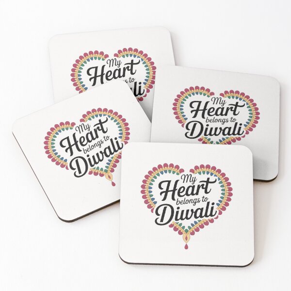 Item preview, My Heart Belongs to Diwali – Rangoli Festival Design designed and sold by Jollys-ArtShop.