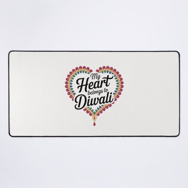 Item preview, My Heart Belongs to Diwali – Rangoli Festival Design designed and sold by Jollys-ArtShop.