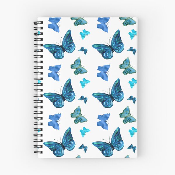 Item preview, Blue METALLIC BUTTERFLIES designed and sold by IconAge Store.