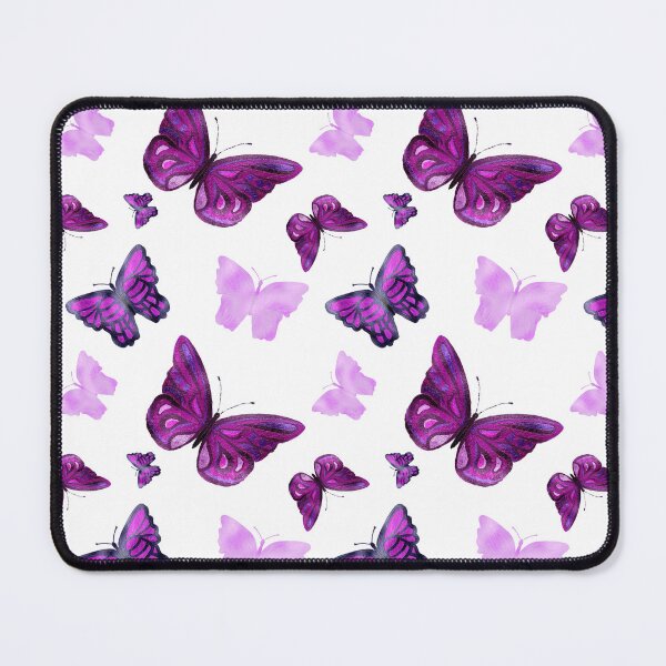 Item preview, Violet METALLIC BUTTERFLIES designed and sold by IconAge Store.