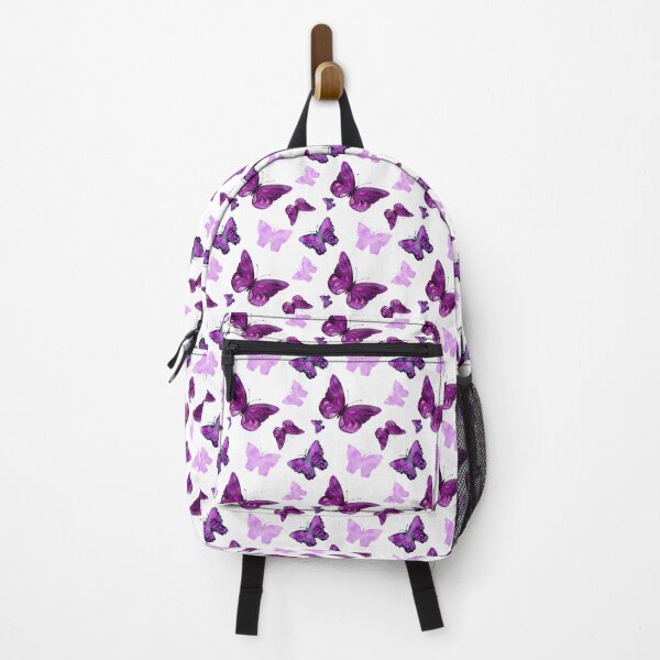 Item preview, Violet METALLIC BUTTERFLIES designed and sold by IconAge Store.