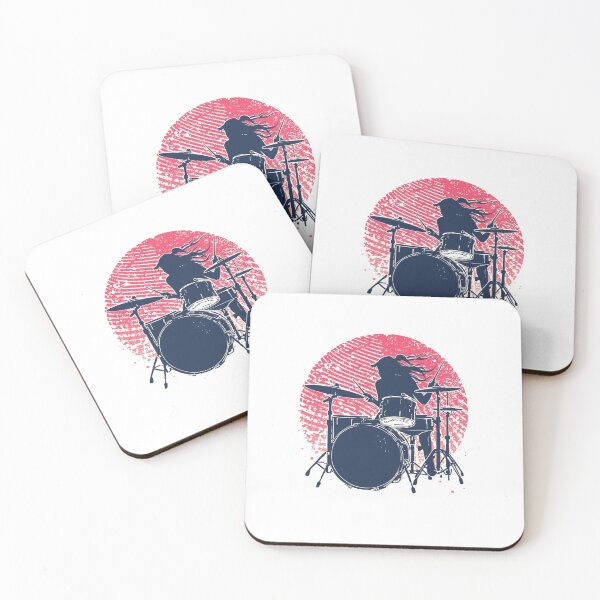 Item preview, Female Drummer. Drummer Girl.  designed and sold by Rhythm Thru Art .