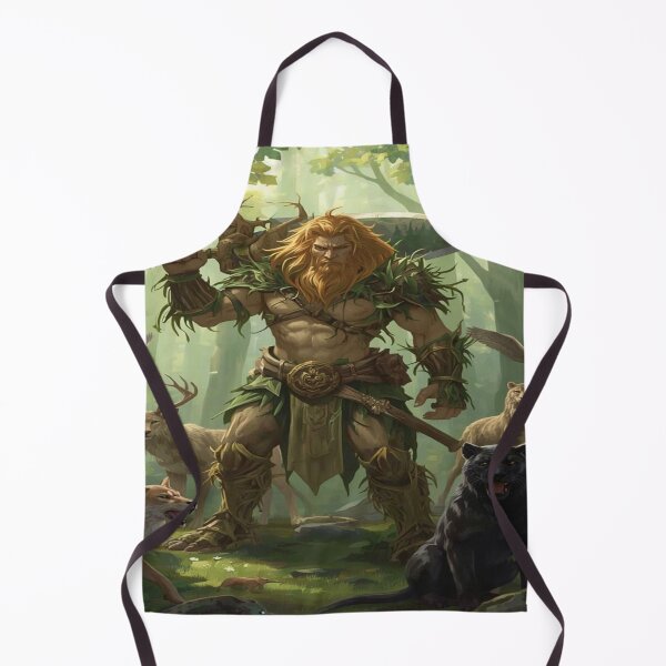 Item preview, The Forest Guardian – Lion Warrior designed and sold by DreamistStore.