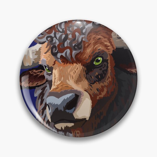 Item preview, Bull 2025 designed and sold by KlakkDrawsStuff.