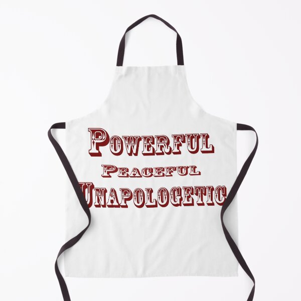 Item preview, Powerful, Peaceful, Unapologetic – Feminist Confidence Quote Design designed and sold by ArtNestVerse.