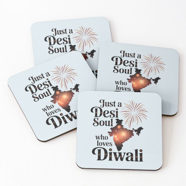 Item preview, Just a Desi Soul Who Loves Diwali – Festival of Lights Design designed and sold by Jollys-ArtShop.