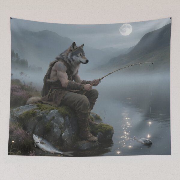 Item preview, Wulver – Guardian Spirit of Kindness and Guidance designed and sold by SoniaSarkali.