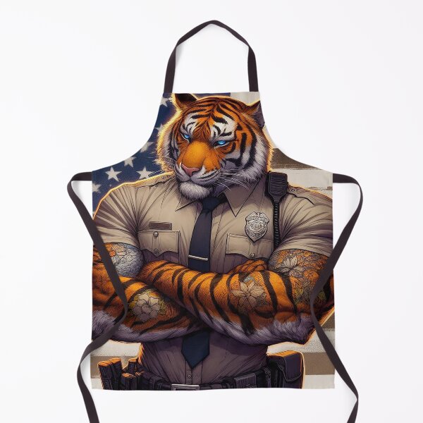 Item preview, Stripes Behind the Badge designed and sold by nikkolaus.