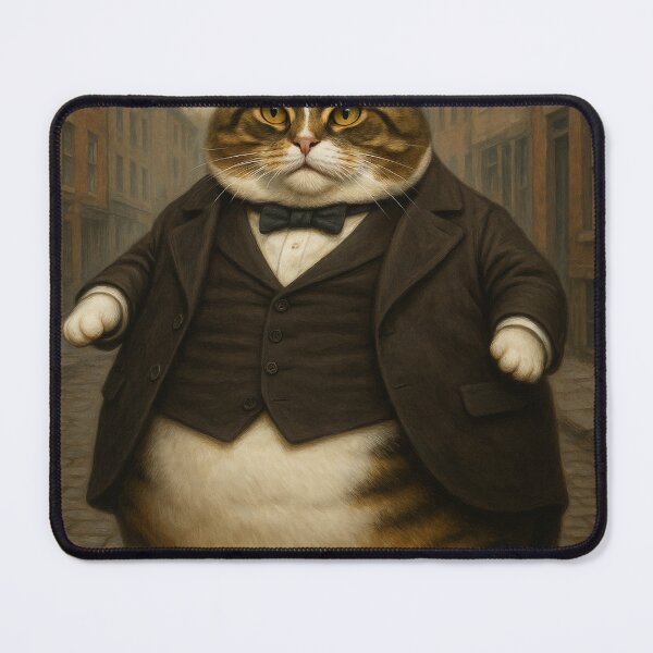 Item preview, Victorian 19th Century Fat Cat designed and sold by CoolestShirtss.