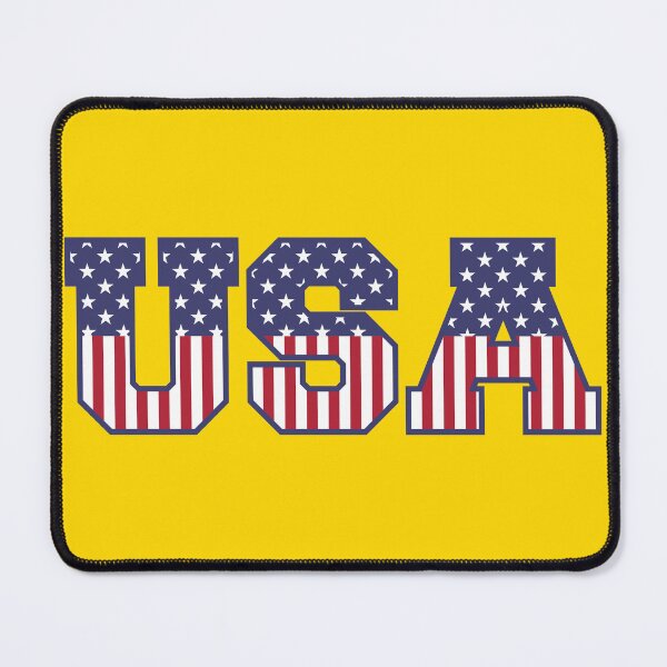 Item preview, College USA Font Red White Blue Stars And Stripes designed and sold by Digital Homestead.