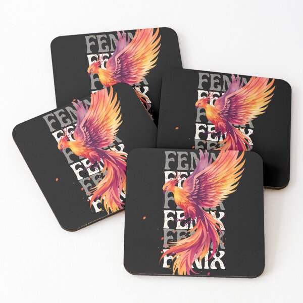 Item preview, Phoenix in Watercolor designed and sold by PatronesKawai.