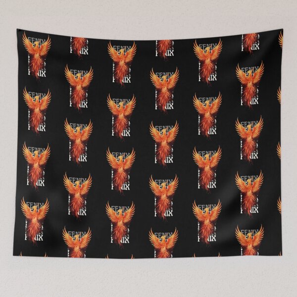 Item preview, Phoenix in Watercolor designed and sold by PatronesKawai.